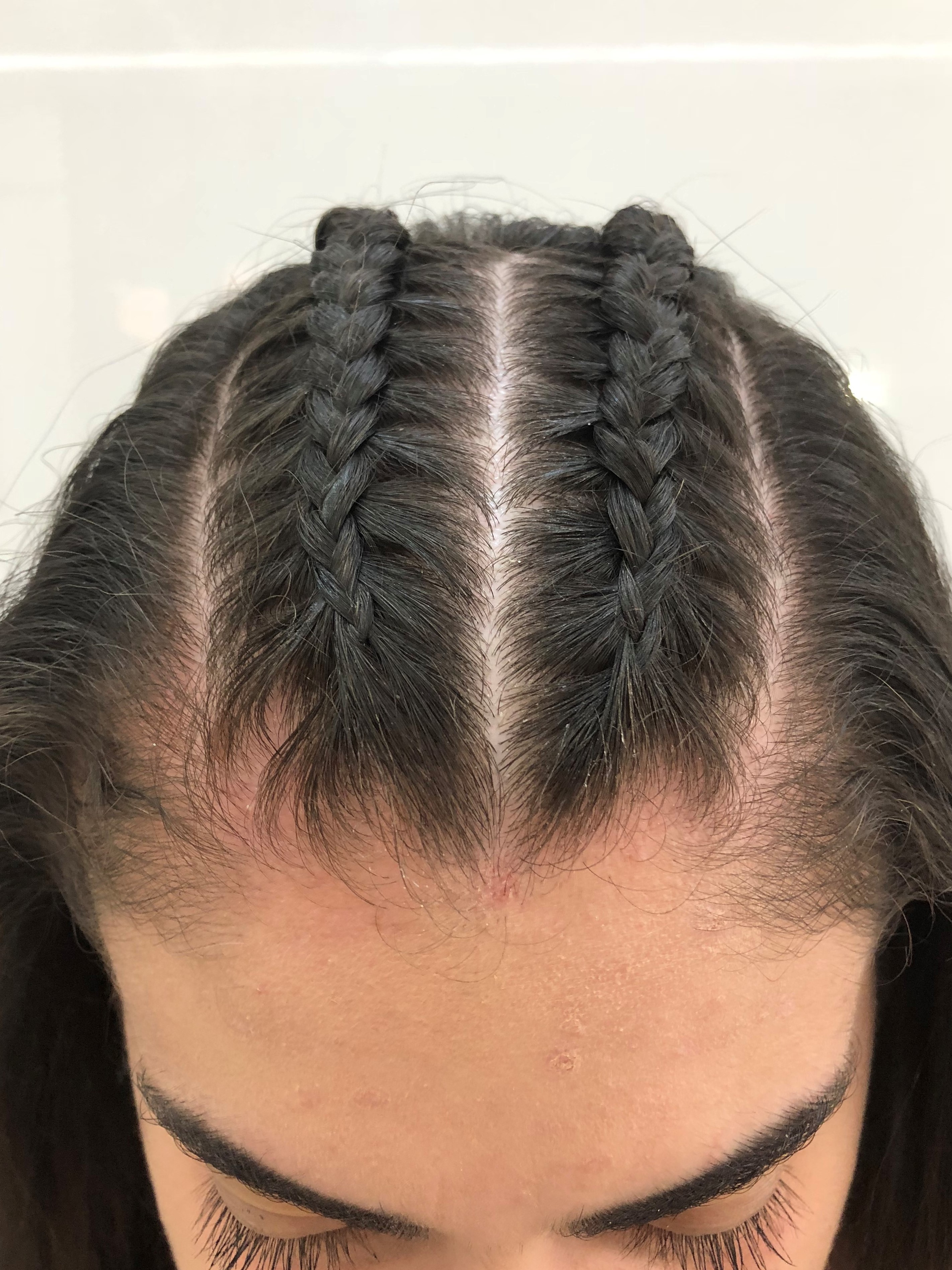 Top half cornrows (with/without extensions) - Surfers Paradise