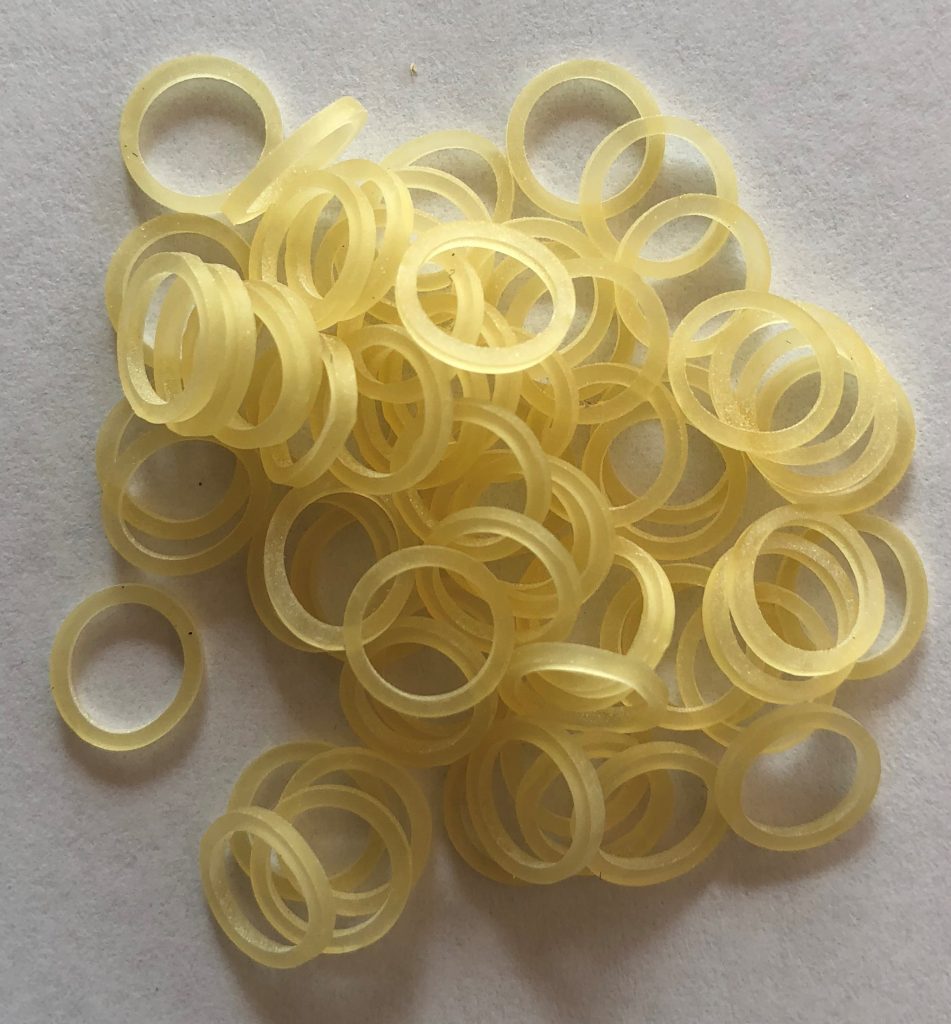 Mini Elastics (pack of 100) Surfers Paradise Hairwraps & Braiding