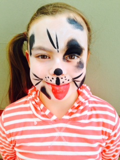 facepaint spotty dog